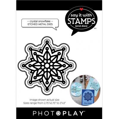 PhotoPlay Shadow Dies - Crystal Snowflake